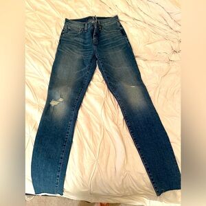 Lucky Brand Ava Mid Rise Skinny Jeans